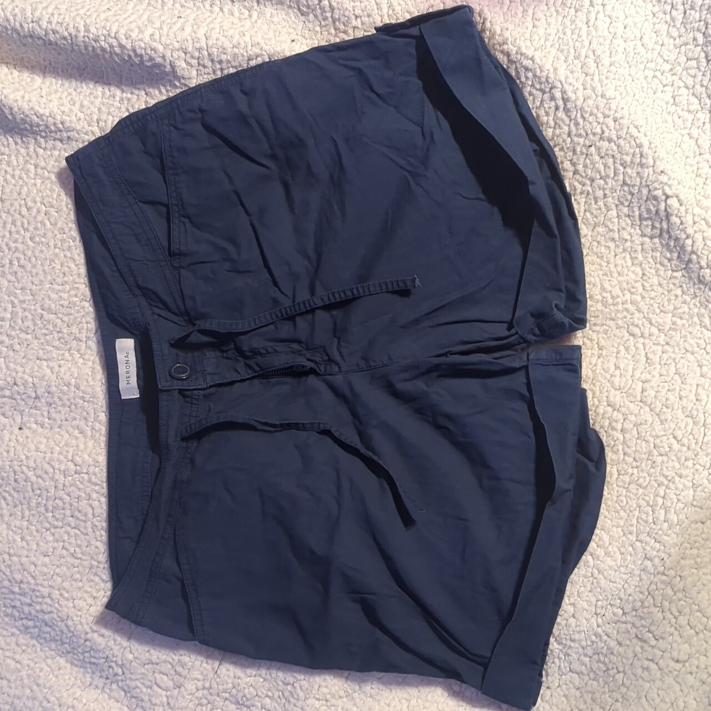 Size 12 women's shorts. Navy Blue